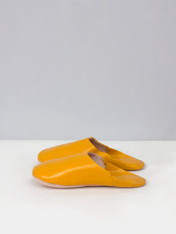 Bohemia Design Moroccan Babouche Basic Slippers Mustard