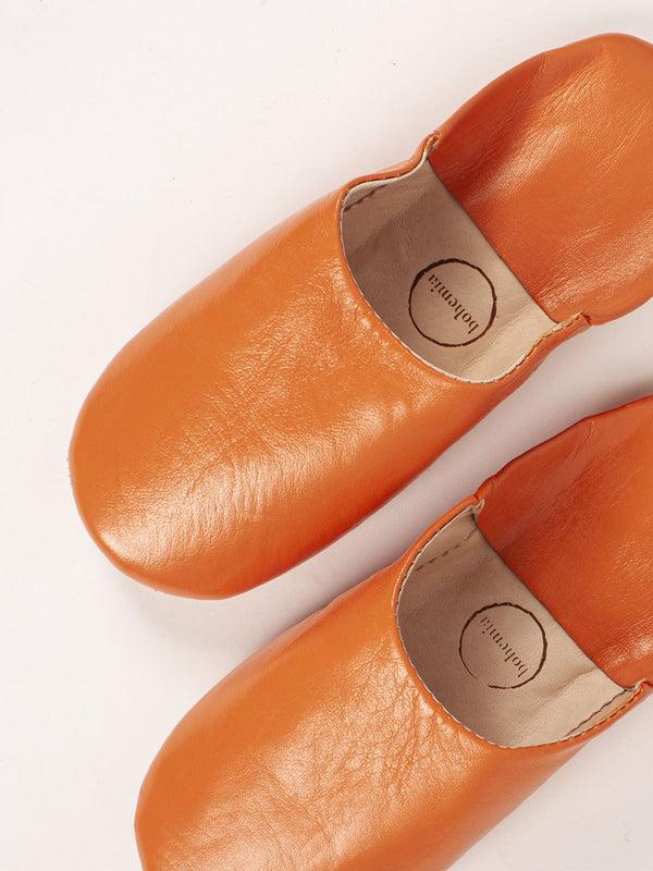 Bohemia Design Moroccan Babouche Basic Slippers Tangerine