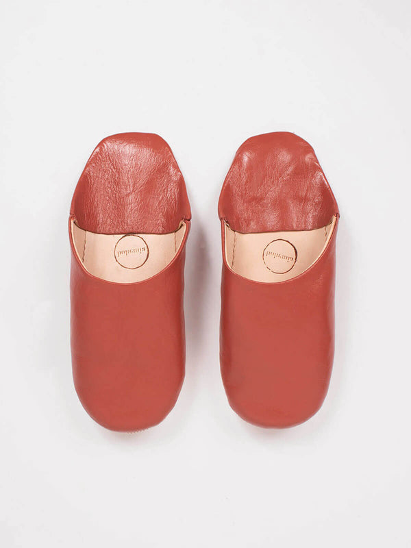 Bohemia Design Moroccan Babouche Basic Slippers Terracotta