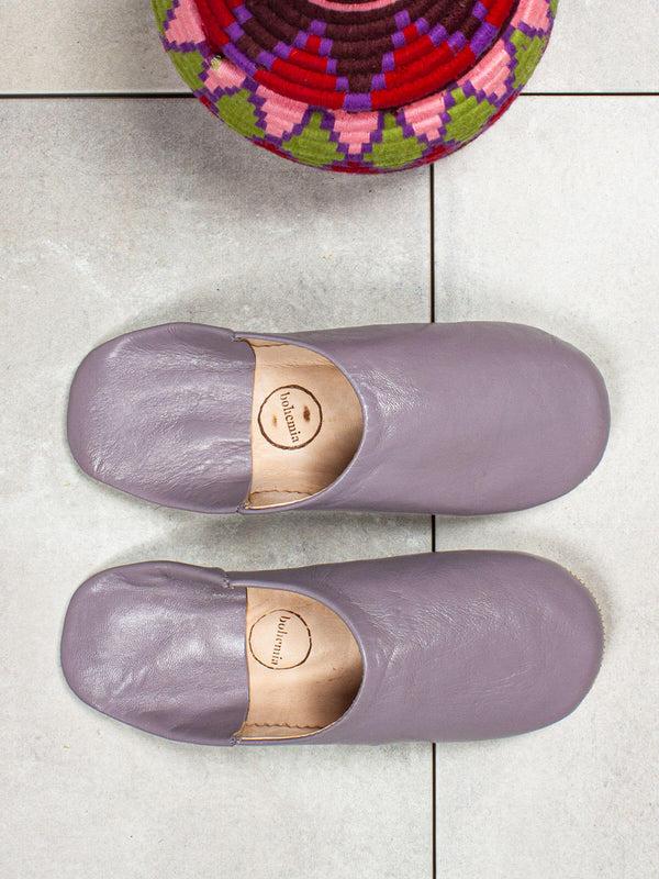 Bohemia Design Moroccan Babouche Basic Slippers Violet