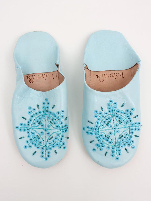 Bohemia Design Moroccan Babouche Sequin Slippers - Seconds Medium (Assorted Colours)