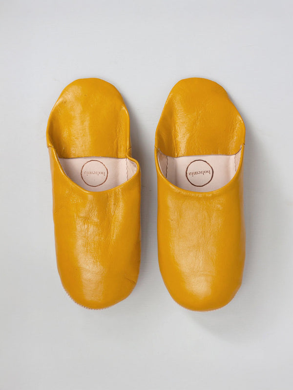 Bohemia Design Moroccan Basic Babouche Slippers - Seconds Large (Assorted Colours)