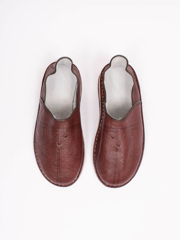 Bohemia Design Moroccan Berber Babouche Slippers Brown