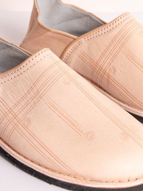 Bohemia Design Moroccan Berber Babouche Slippers Natural