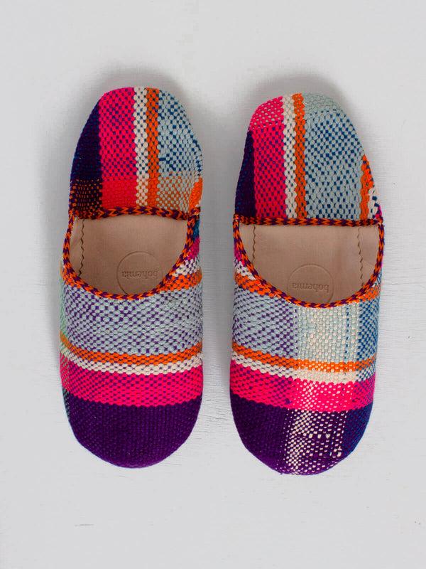Bohemia Design Moroccan Boujad Basic Babouche Slippers Souk Day Weave