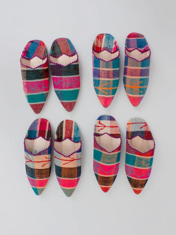 Bohemia Design Moroccan Boujad Pointed Babouche Slippers Marrakech