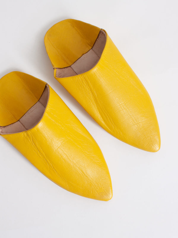 Bohemia Design Moroccan Classic Pointed Babouche Slippers Sunflower