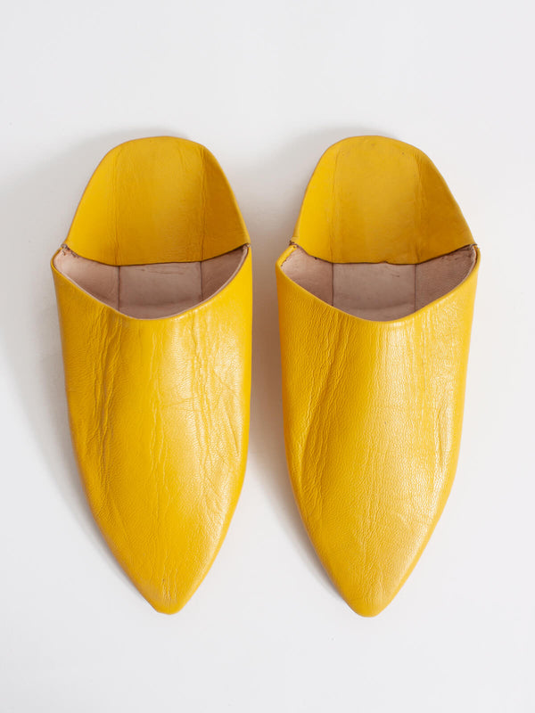bohemia design Moroccan Classic Pointed Babouche Slippers Sunflower