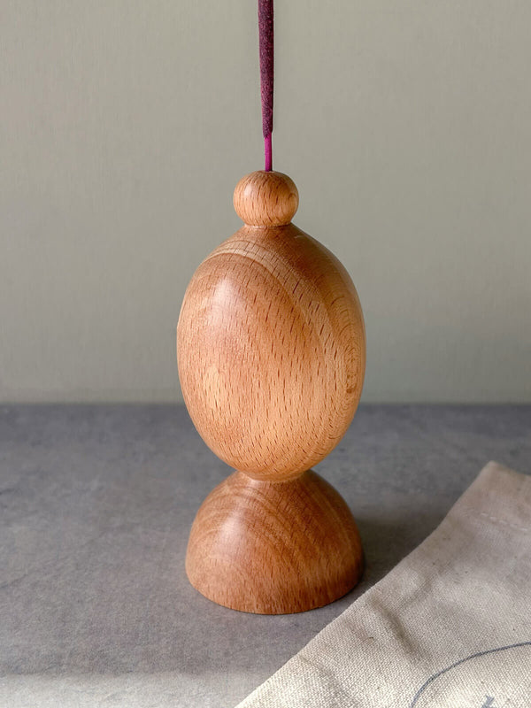 Bohemia Design Scottish Beech Incense Holder Bobbin