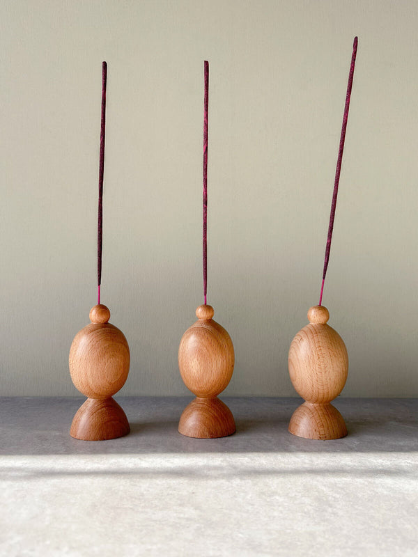 Bohemia Design Scottish Beech Incense Holder Bobbin