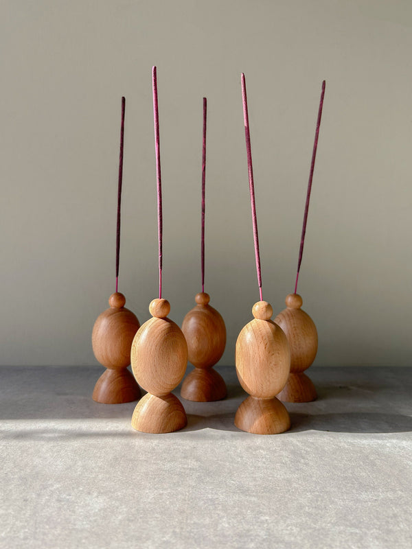 Bohemia Design Scottish Beech Incense Holder Bobbin
