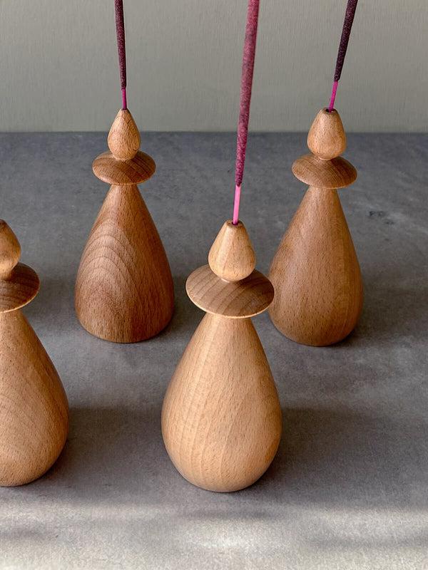 Bohemia Design Scottish Beech Wood Incense Holder Bud
