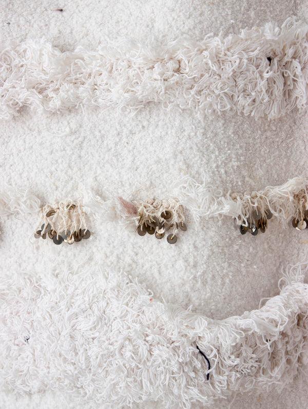 Bohemia Design Vintage Moroccan Handira Blanket No. 149