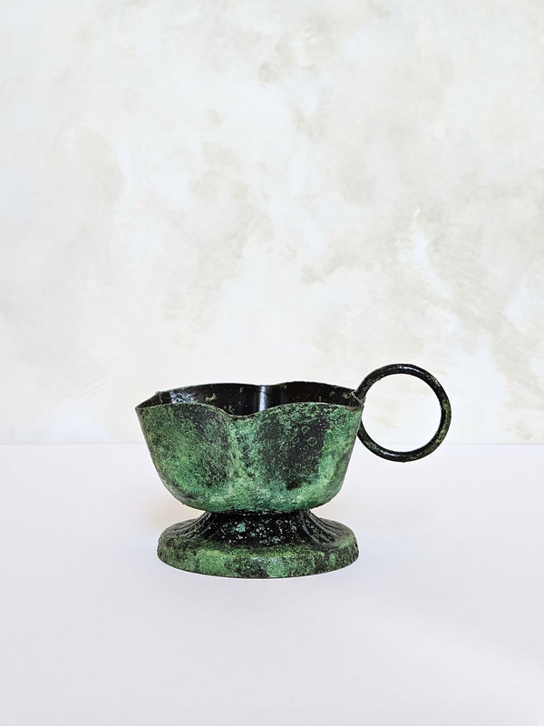 Bohemia Design Vintage Moss Candle Holder Frill - Slight Seconds