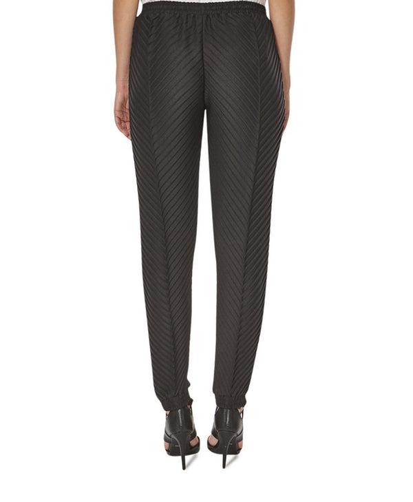 Bolongaro Trevor Artemis Chevron Trousers In Black