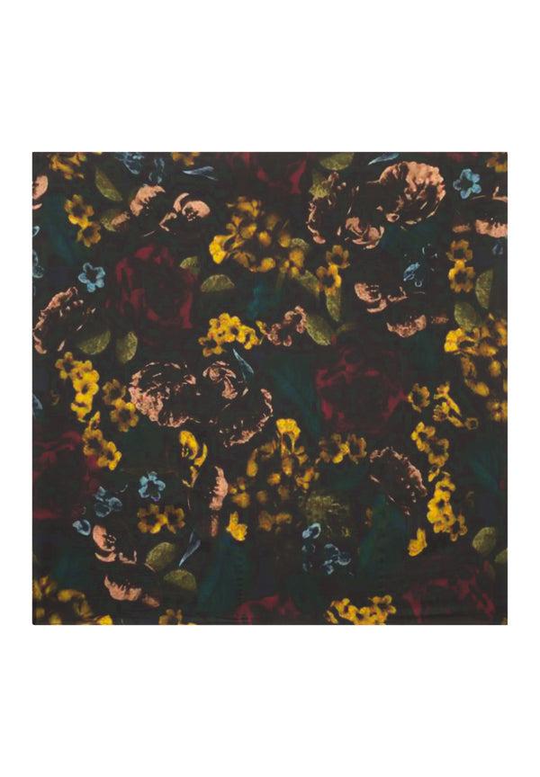 bolongaro trevor Bouquet Silk Printed Scarf