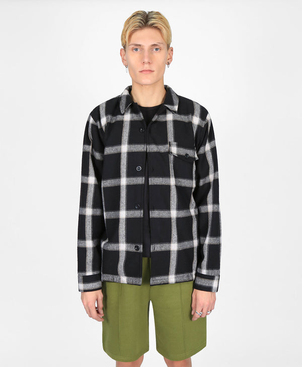 Bolongaro Trevor Checked Utility Overshirt