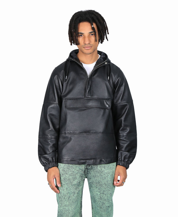 bolongaro trevor Leather Popover Jacket