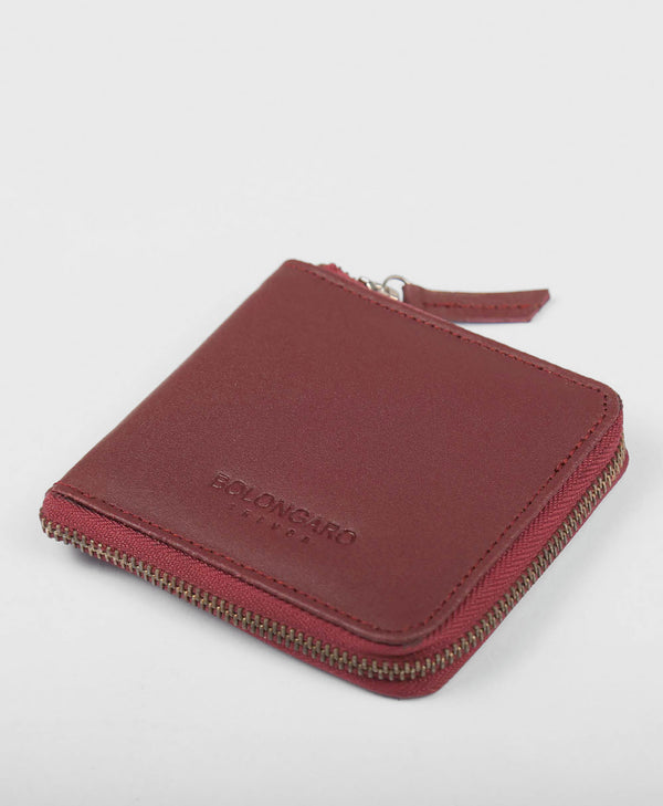 Bolongaro Trevor Leather Zip Wallet