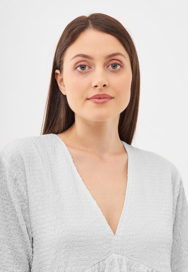 Bolongaro Trevor Mary Jane Dress In Ecru