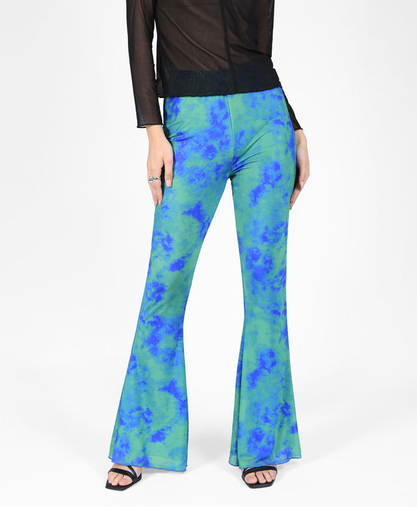 bolongaro trevor Mesh Flares In Tie Dye