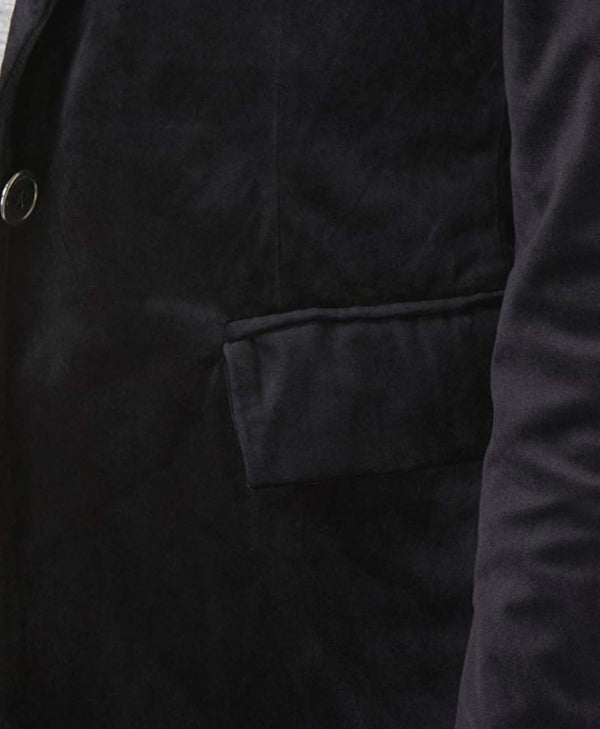 Bolongaro Trevor Midnight Velvet Blazer