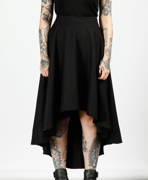 bolongaro trevor Noir Asymmetric Skirt
