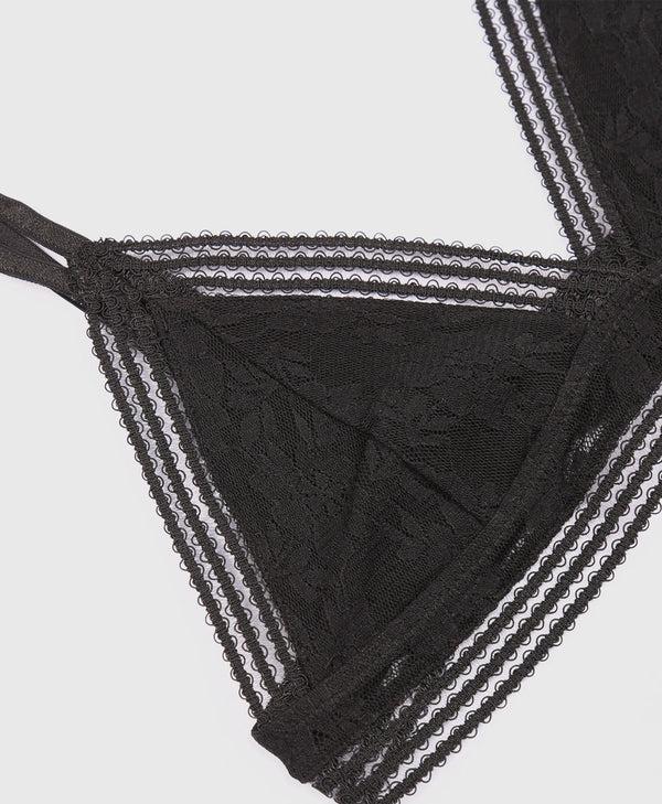 Bolongaro Trevor Noir Lace Bra