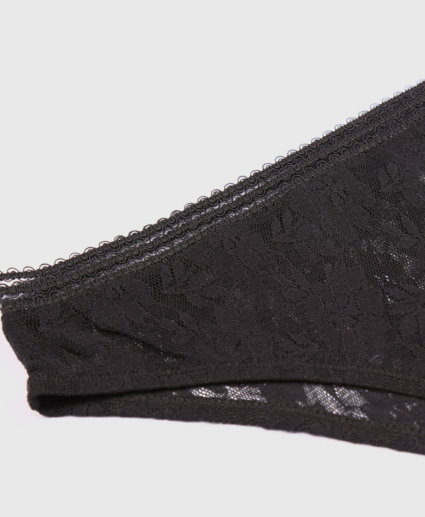 Bolongaro Trevor Noir Lace Brief