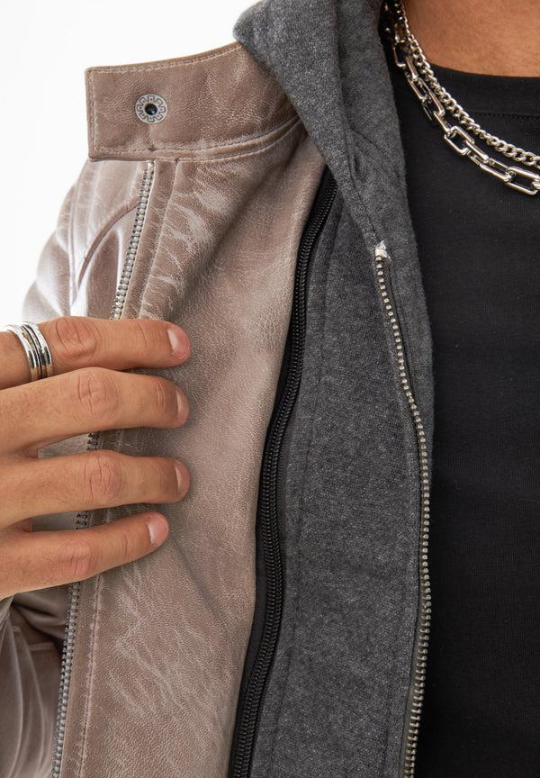 Bolongaro Trevor Real Leather Jonas Racer Jacket