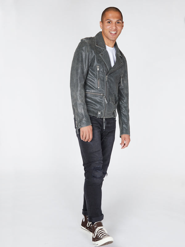 Bolongaro Trevor Real Leather Leon Biker Jacket