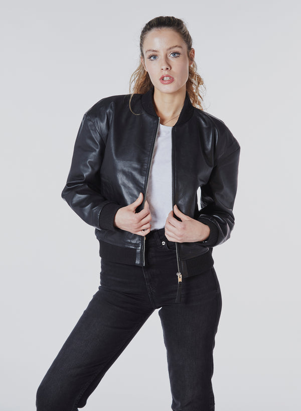 bolongaro trevor Real Leather Minimal Bomber