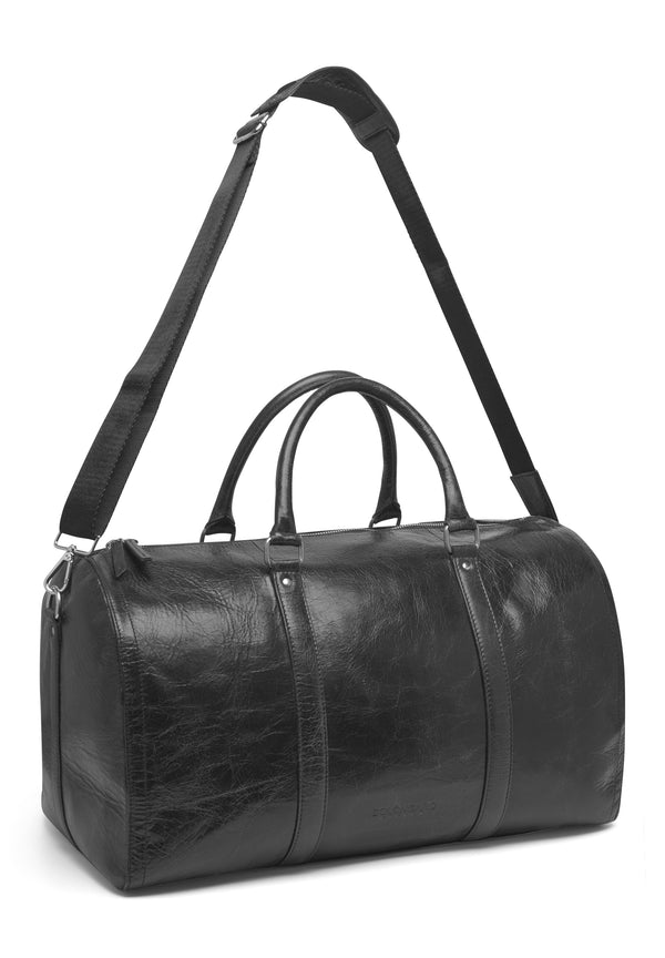 Bolongaro Trevor Real Leather Minimal Weekend Bag