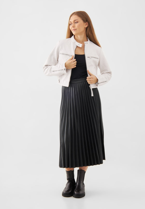 bolongaro trevor Real Leather Motto Racer Jacket