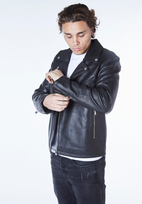 Bolongaro Trevor Real Leather Ranger Biker Jacket