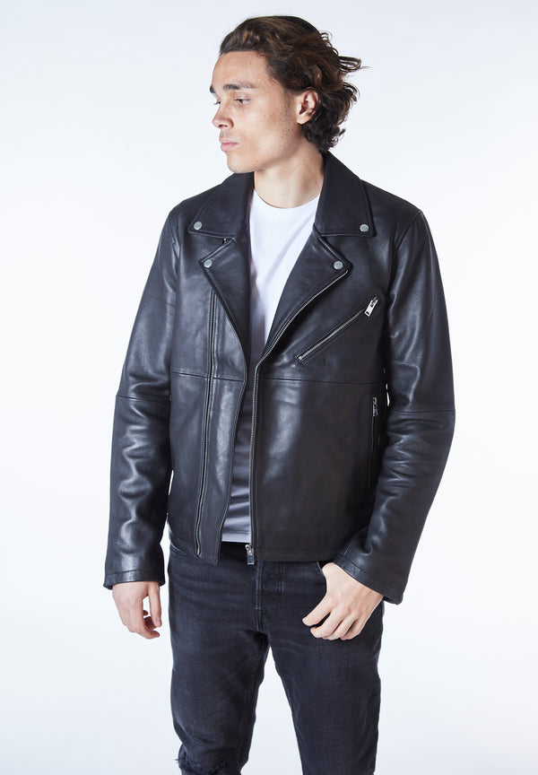 bolongaro trevor Real Leather Ranger Biker Jacket