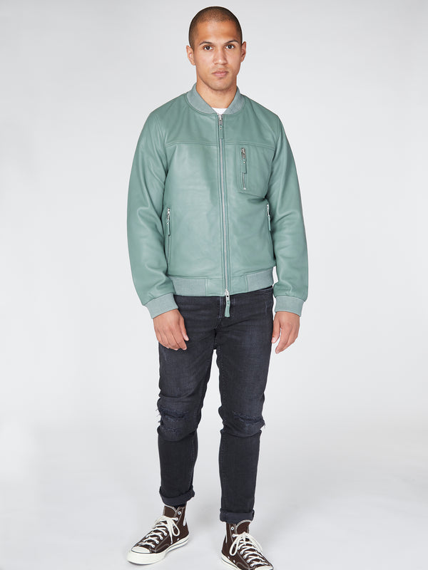 Bolongaro Trevor Real Leather Tommy Bomber Jacket