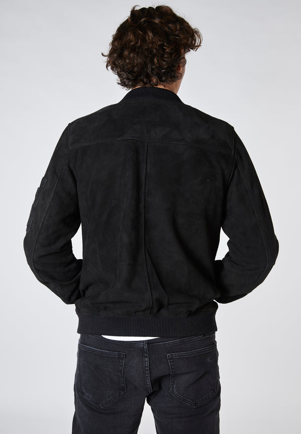 Bolongaro Trevor Real Suede MA1 Bomber Jacket