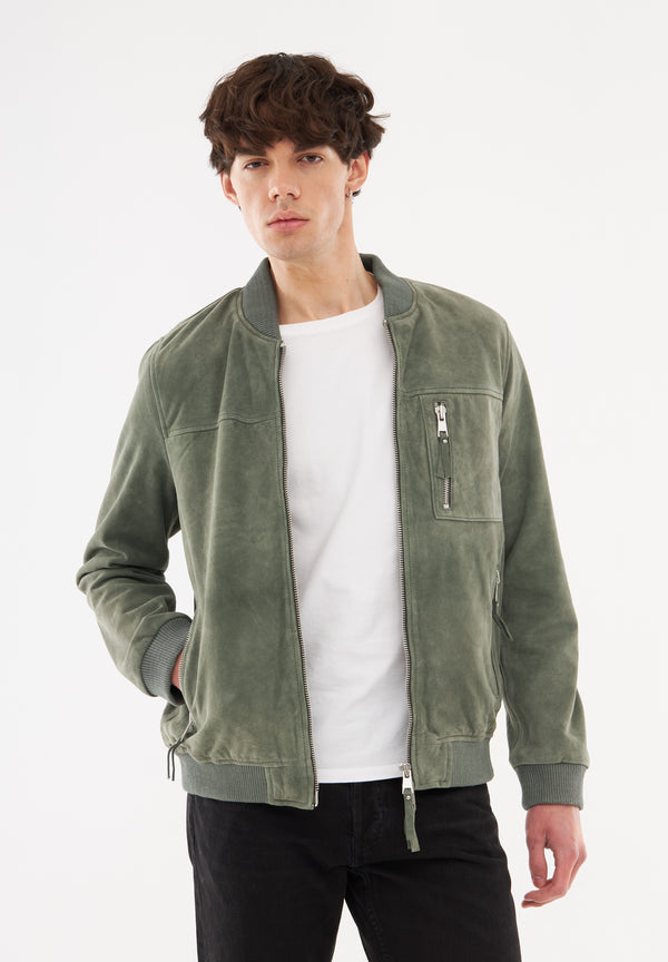 Bolongaro Trevor Real Suede Tommy Bomber Jacket