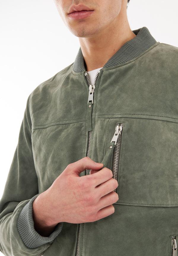 Bolongaro Trevor Real Suede Tommy Bomber Jacket