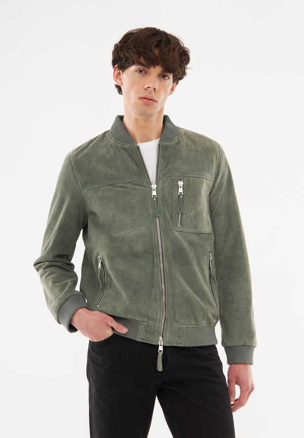 bolongaro trevor Real Suede Tommy Bomber Jacket