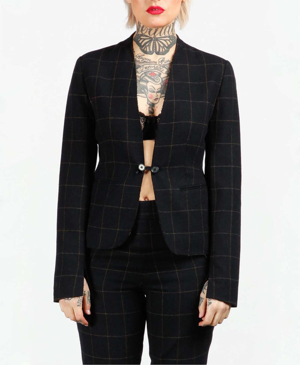 bolongaro trevor Rogue Check Blazer