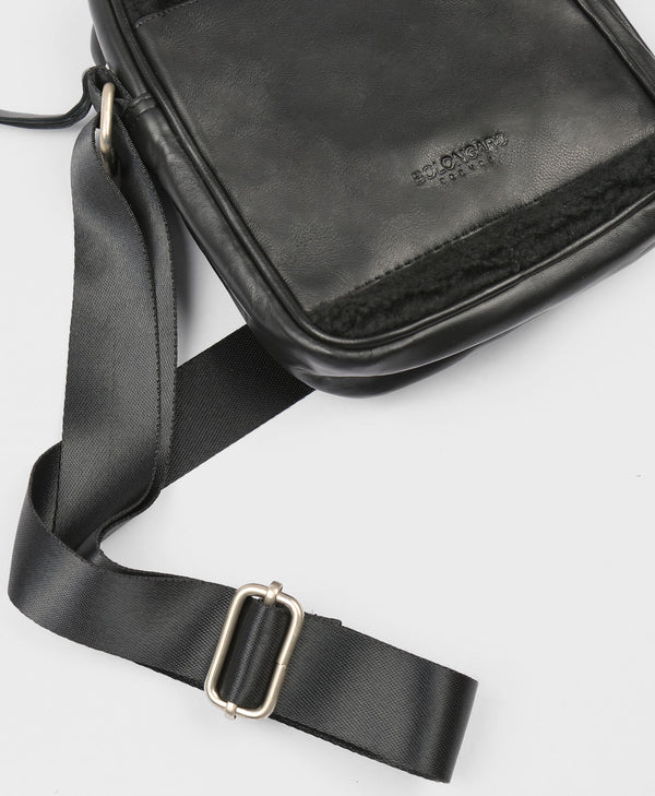 Bolongaro Trevor Shearling Flight Bag