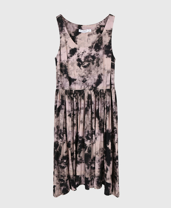 bolongaro trevor Tie Dye Mini Slip Dress Lavender