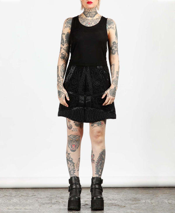 Bolongaro Trevor Unity Embellished Mini Skirt