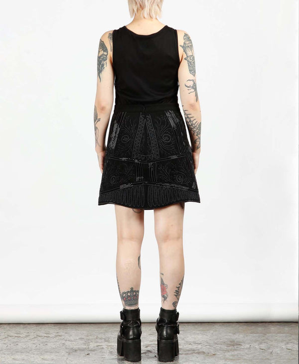 Bolongaro Trevor Unity Embellished Mini Skirt