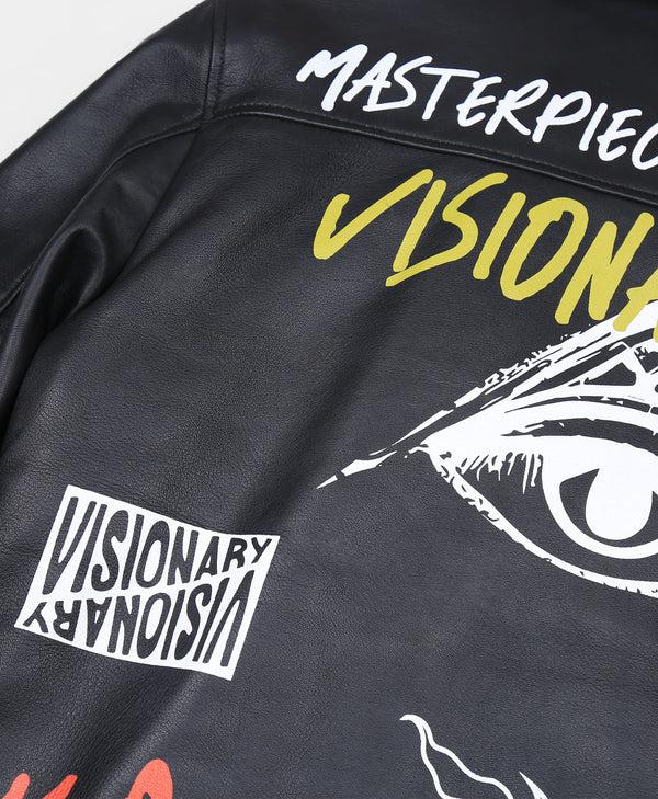 Bolongaro Trevor Visionary Leather Biker Jacket