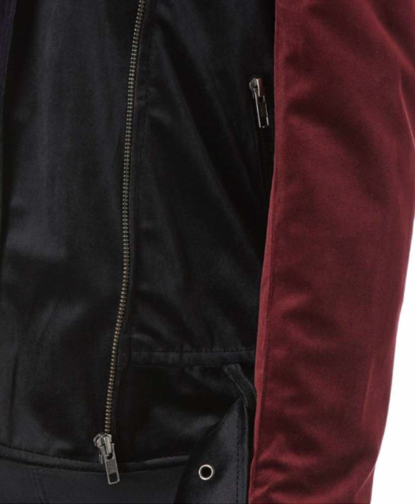 Bolongaro Trevor Vortex Velvet Biker Jacket