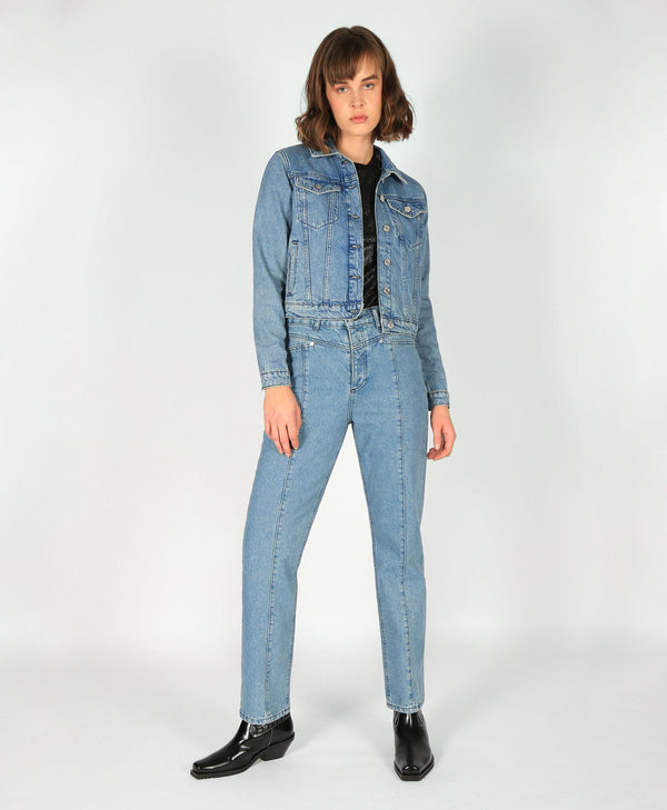 bolongaro trevor Midnight Riot Denim Jacket in Blue