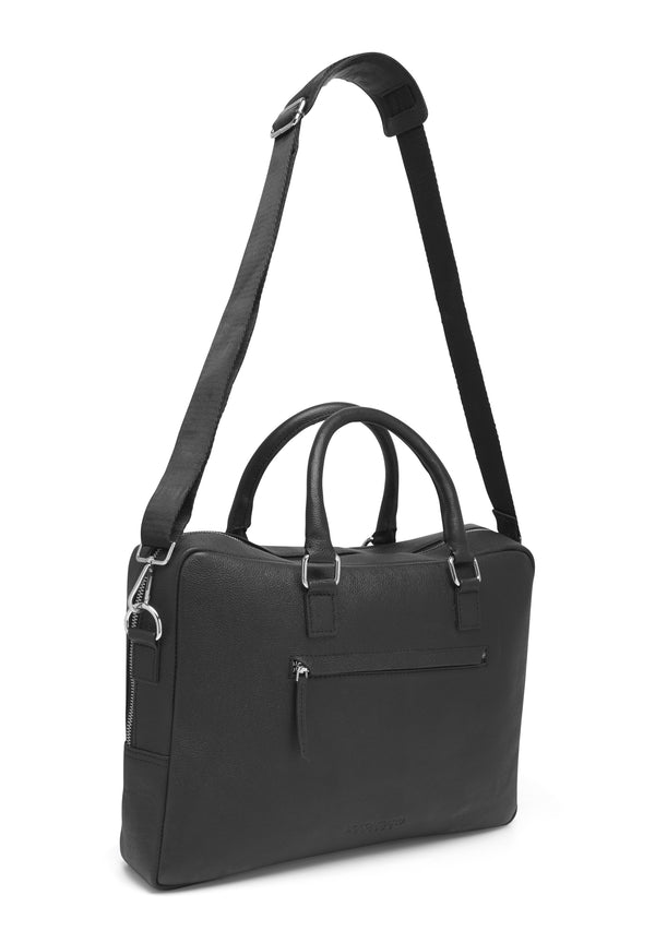 Bolongaro Trevor Real Leather Bruno Crossbody Satchel